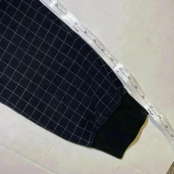 Nike Story of Swish Black Grid Men’s Joggers. Size Medium - Picture 7 of 8